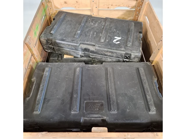 8x transportkoffer, minelab - afbeelding 2 van  5