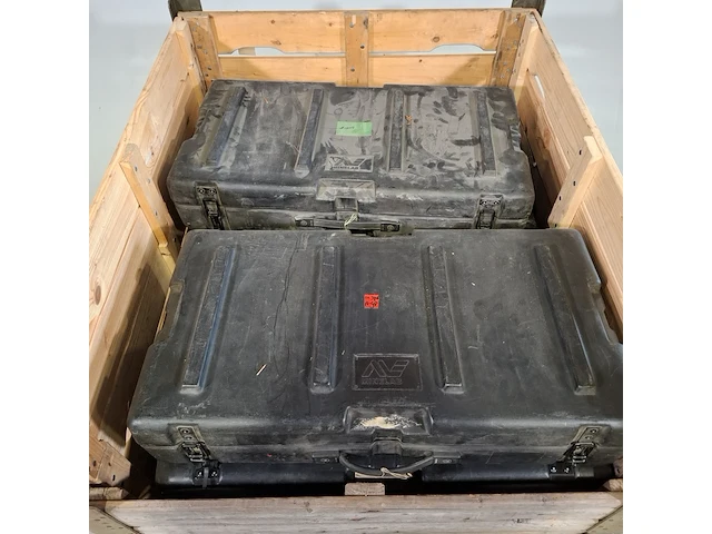 8x transportkoffer, minelab - afbeelding 2 van  5