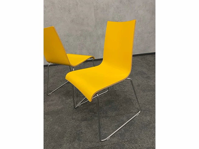 8x van der sluis - nestelbare kantinestoel - afbeelding 7 van  9