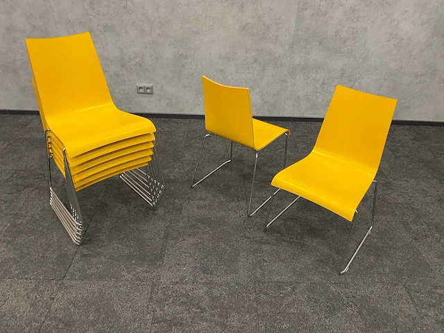 8x van der sluis - nestelbare kantinestoel - afbeelding 9 van  9