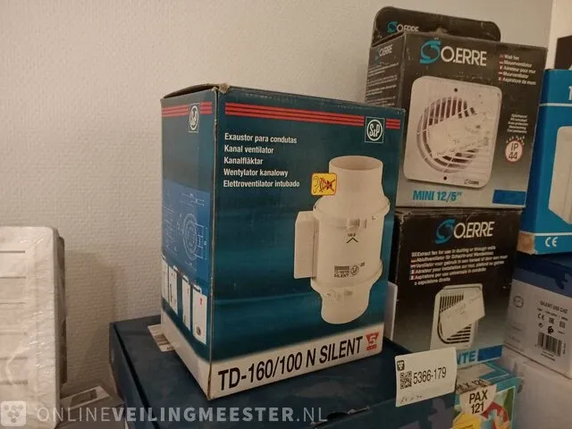8x ventilator en 5x ventilatorrooster - afbeelding 4 van  13