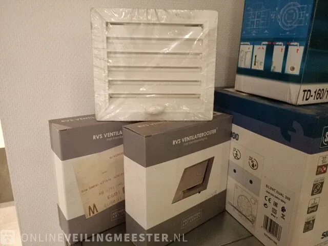 8x ventilator en 5x ventilatorrooster - afbeelding 13 van  13