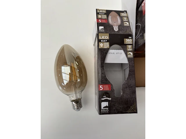 8x vintage ledlamp 4w eglo - afbeelding 3 van  3
