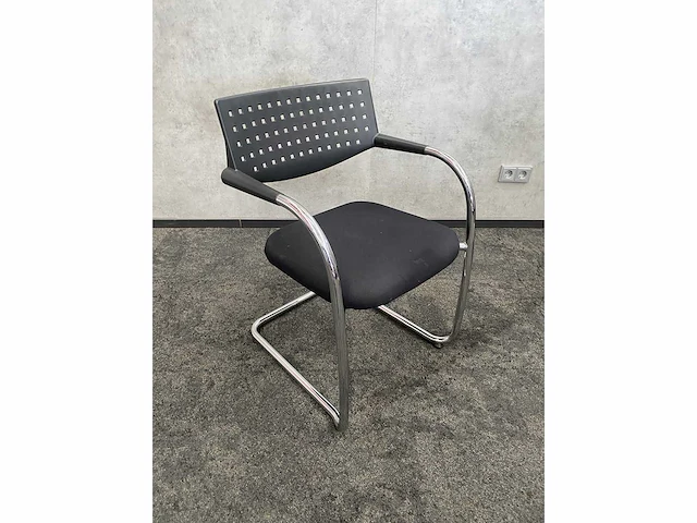 8x vitra/ gaber/ dynamobel - conferentiestoel - zwart/wit - afbeelding 4 van  19