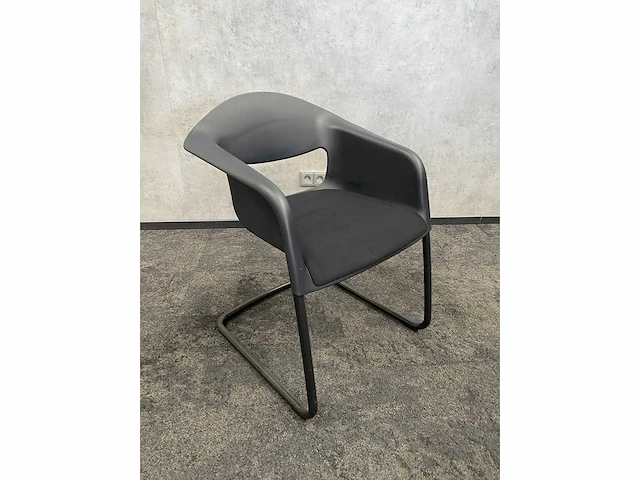 8x vitra/ gaber/ dynamobel - conferentiestoel - zwart/wit - afbeelding 8 van  19