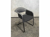 8x vitra/ gaber/ dynamobel - conferentiestoel - zwart/wit - afbeelding 8 van  19
