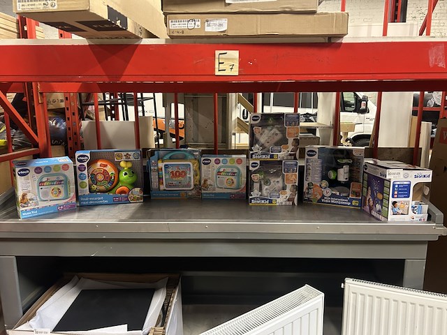 8x vtech speelgoed w.o. storikid, music'kid, interactieve video microscoop - afbeelding 1 van  8