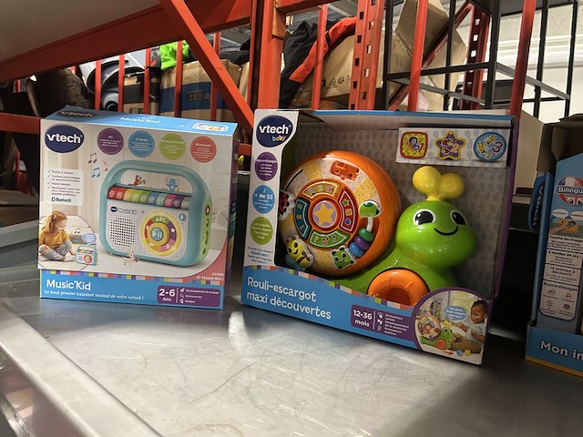 8x vtech speelgoed w.o. storikid, music'kid, interactieve video microscoop - afbeelding 7 van  8