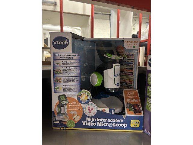 8x vtech speelgoed w.o. storikid, music'kid, interactieve video microscoop - afbeelding 8 van  8