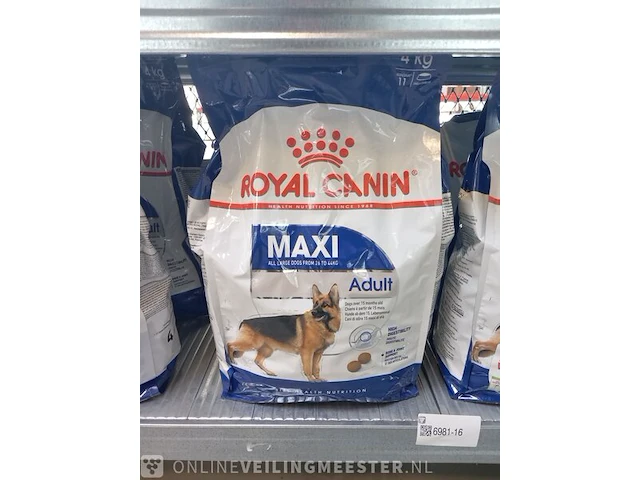 8x zak hondenvoer royal canin, maxi adult - afbeelding 4 van  6
