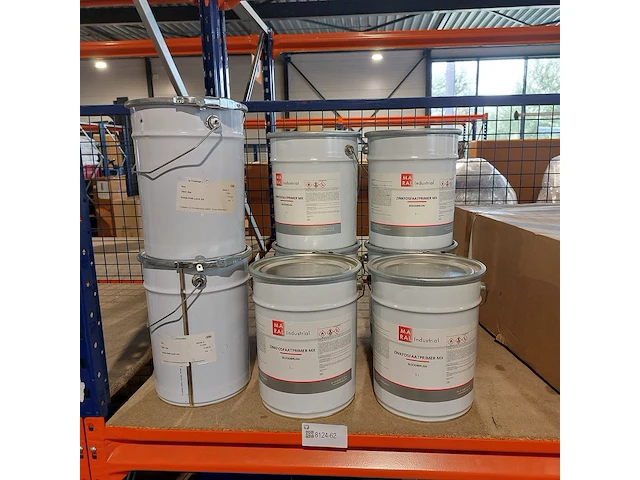 8x zinkfosfaatprimer 5l 2x 5l ral 7044 - afbeelding 1 van  4