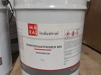8x zinkfosfaatprimer 5l 2x 5l ral 7044 - afbeelding 2 van  4