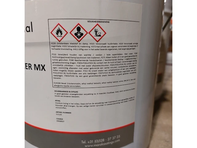 8x zinkfosfaatprimer 5l 2x 5l ral 7044 - afbeelding 3 van  4