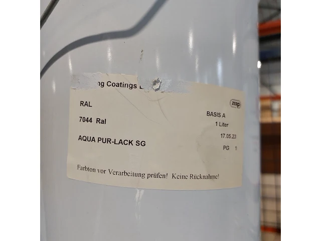 8x zinkfosfaatprimer 5l 2x 5l ral 7044 - afbeelding 4 van  4