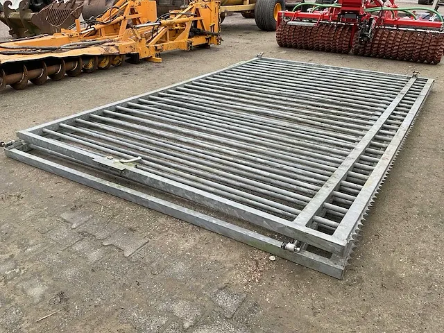 8x2,5 m dubbele toegangspoort - afbeelding 3 van  9