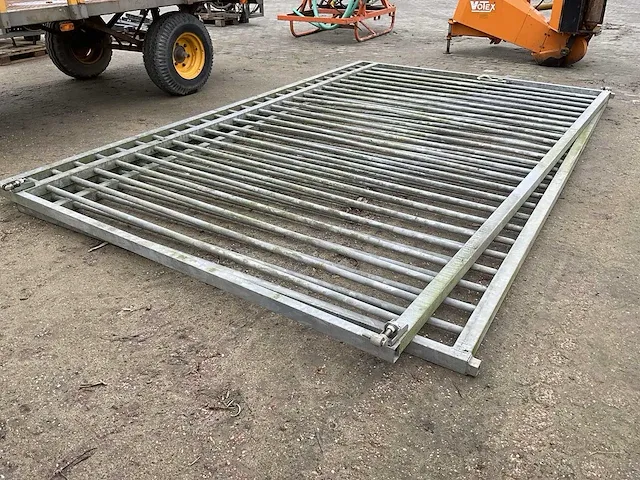 8x2,5 m dubbele toegangspoort - afbeelding 6 van  9