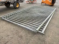 8x2,5 m dubbele toegangspoort - afbeelding 6 van  9
