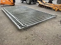 8x2,5 m dubbele toegangspoort - afbeelding 7 van  9