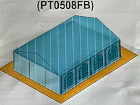 8x5x3 meter - 380 gram - partytent - afbeelding 12 van  13