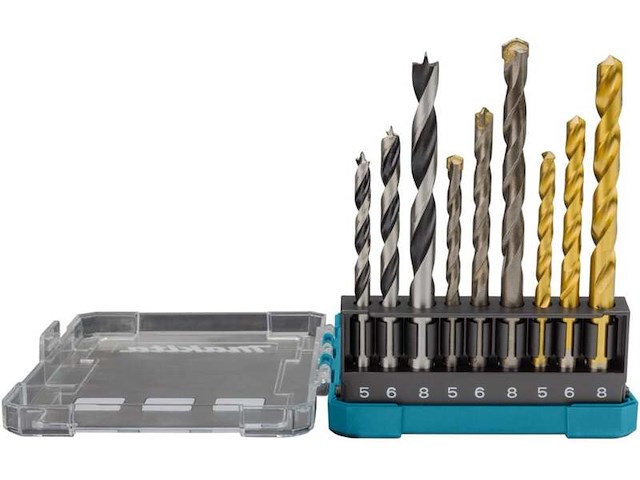 9-delig accessoires borenset makita - afbeelding 2 van  4
