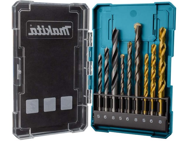 9-delig accessoires borenset makita - afbeelding 3 van  4