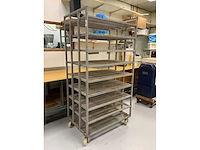 9-delige brood afkoelwagen (2x) - afbeelding 2 van  6