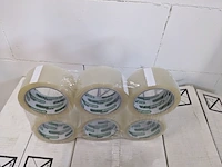 9 doos a 36 rol transparante tape - afbeelding 3 van  4