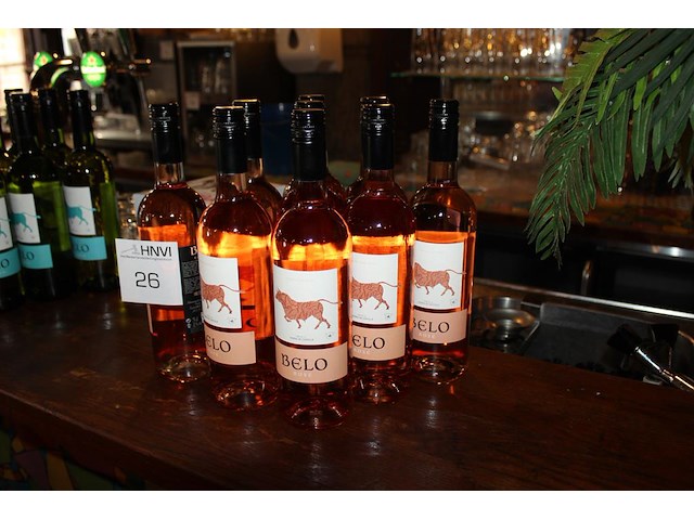 9 flessen rosé belo 2024. - afbeelding 2 van  2