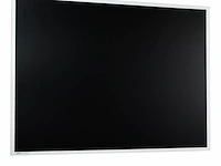 9 krijtbord magnetisch witte lijst 60x90 cm sam creative, possh060090 - afbeelding 1 van  4