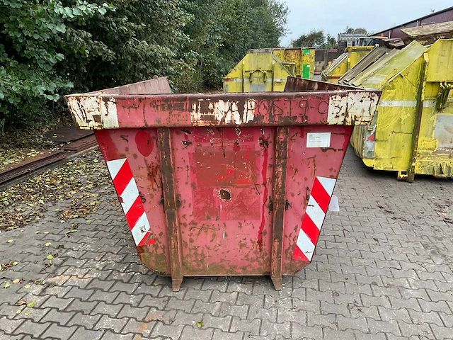 9 m3 portaal afzet afvalcontainer - afbeelding 2 van  8