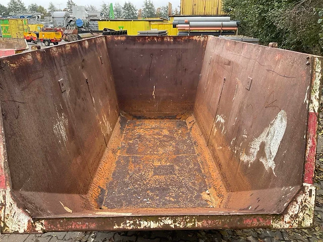 9 m3 portaal afzet afvalcontainer - afbeelding 6 van  8