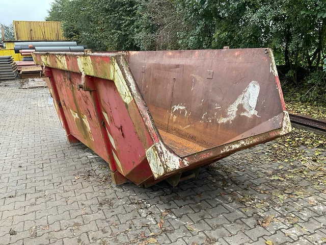 9 m3 portaal afzet afvalcontainer - afbeelding 8 van  8