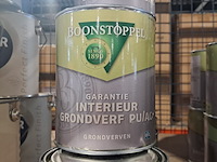 9 x 1 liter grondverf pu/ac, boonstoppel, wit - afbeelding 2 van  2