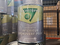 9 x 1 liter grondverf pu/ac, boonstoppel, wit - afbeelding 2 van  2