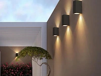 9 x gu10 rechthoek dubbele stroom buiten wandlamp – ip65 waterdicht - afbeelding 4 van  4