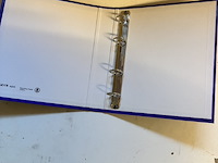 9 x ringband a4 4rings blauw - afbeelding 1 van  5