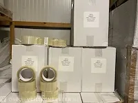 90 dozen a 36 rollen plakband lowe noise transparant - afbeelding 2 van  5
