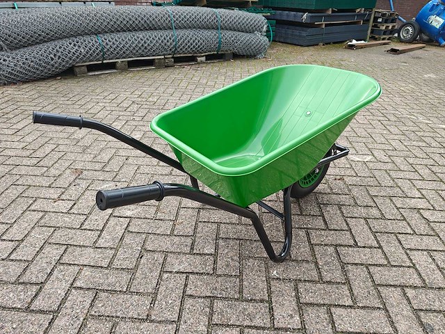 90 liter - kruiwagen groen - afbeelding 4 van  8