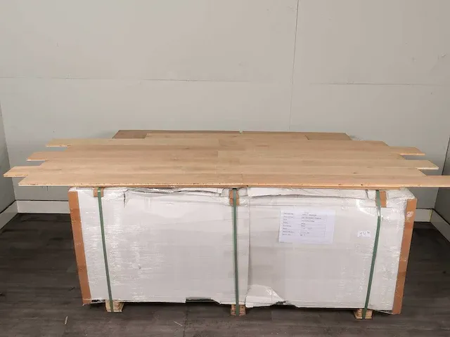 90 m2 multiplank xl eiken parket - 1230 x 150 x 14 mm - afbeelding 4 van  4