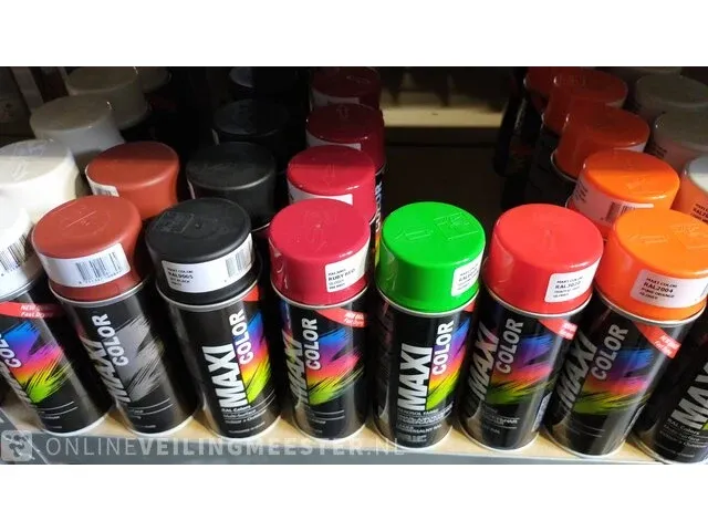 90 x spuitlak divers maxicolor - afbeelding 3 van  5