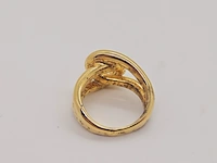 925 zilveren ring met goldplating - anna valerie adolf - afbeelding 3 van  4