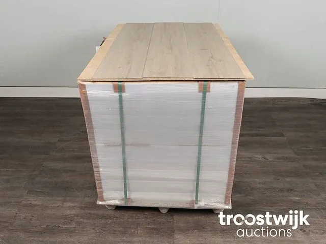 93 m2 pvc-dryback stroken - 1220 x 228 x 2,5 mm - afbeelding 4 van  4