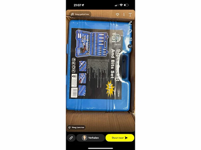 94 delig doppenset - afbeelding 2 van  2