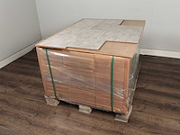 95 m2 pvc click tegel op hdf - 601 x 310 x 9 mm - afbeelding 4 van  4