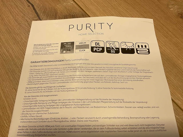 95,1m² purity glow natuurlijk eiken laminaatvloer - afbeelding 6 van  12