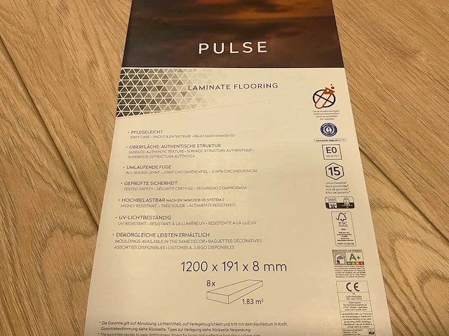 95,1m² purity pulse eiken loft laminaatvloer - afbeelding 6 van  11