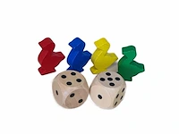 95x houten puzzel ganzenbord 4-delig - afbeelding 4 van  10