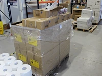 96 wemas led waarschuwingslampen met ruim 140 accu's op pallet. - afbeelding 1 van  2