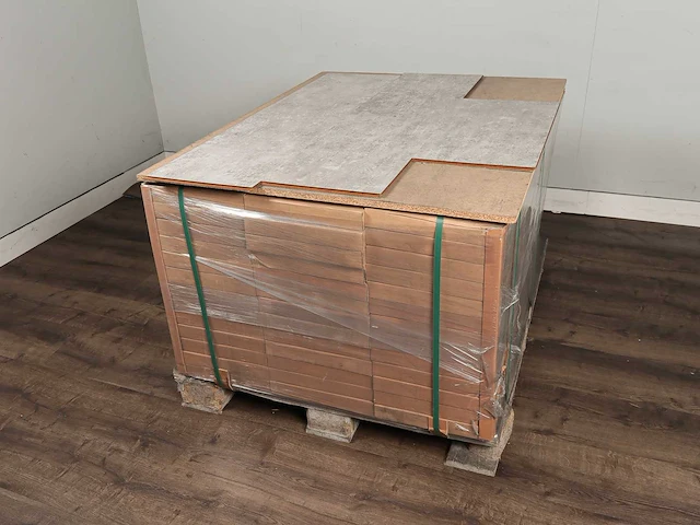 99 m2 pvc click tegel op hdf - 1222 x 182 x 9 mm - afbeelding 4 van  4