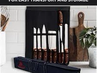 9delige set koksmessen in etui - afbeelding 2 van  4